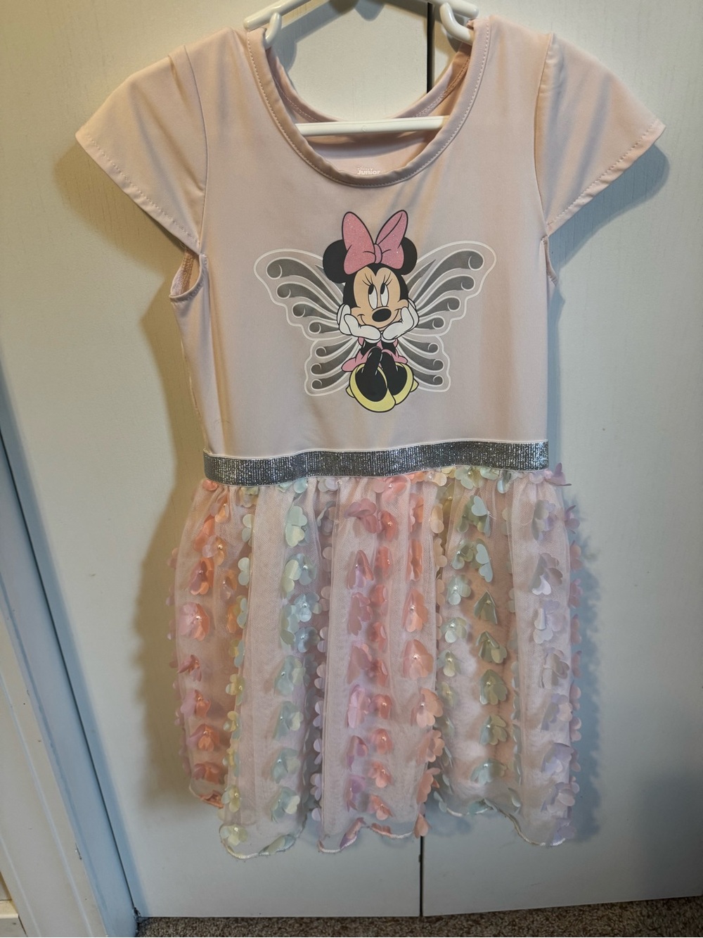 Minnie Mouse Pink Sequin Fairy Dress